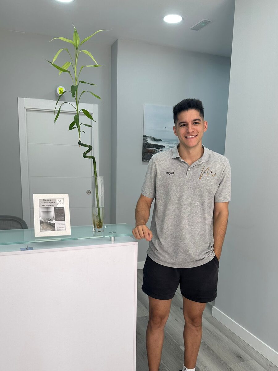Miguel Otero, fisioterapeuta y osteópata
